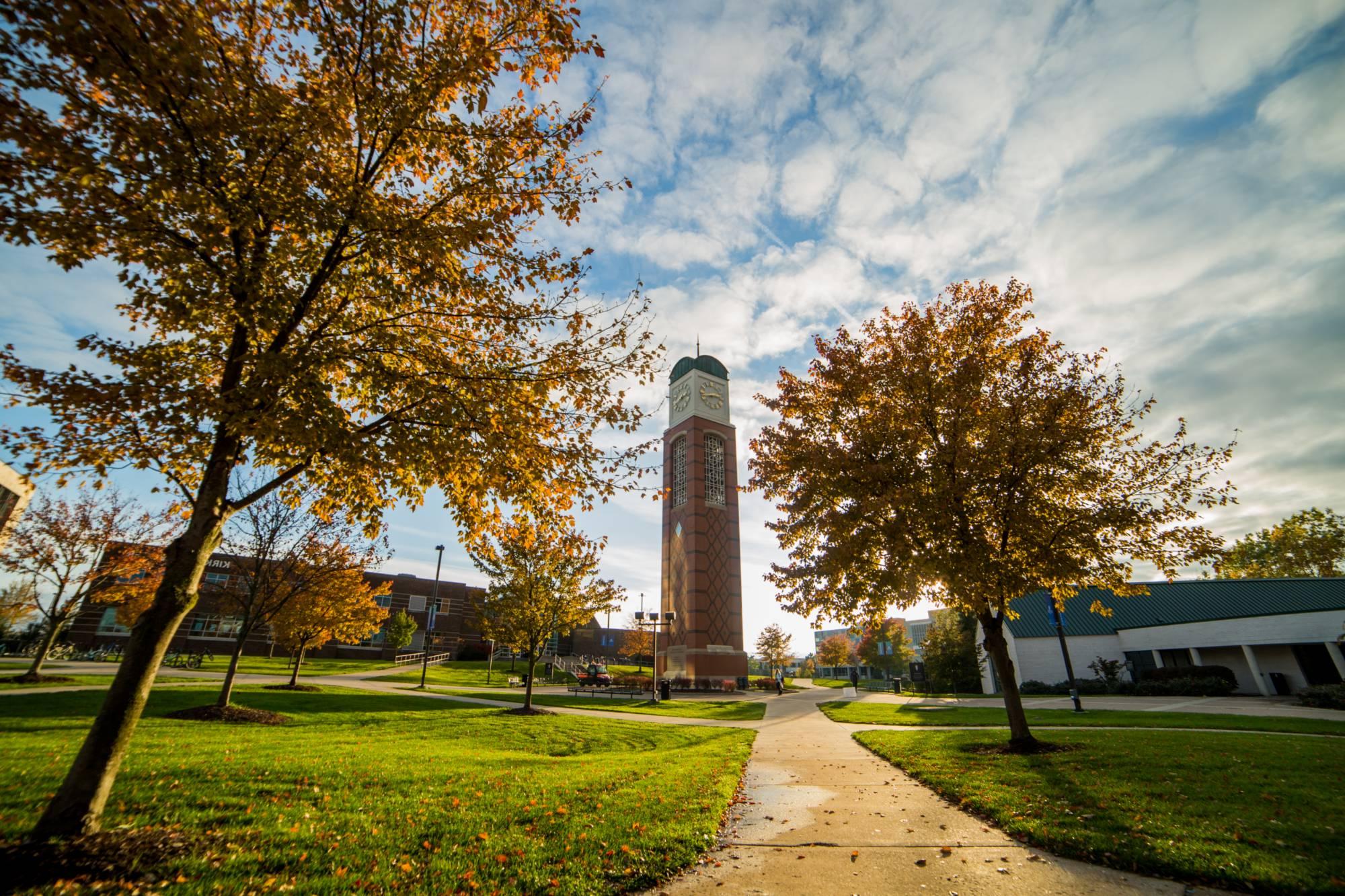 GVSU campus in the Fall